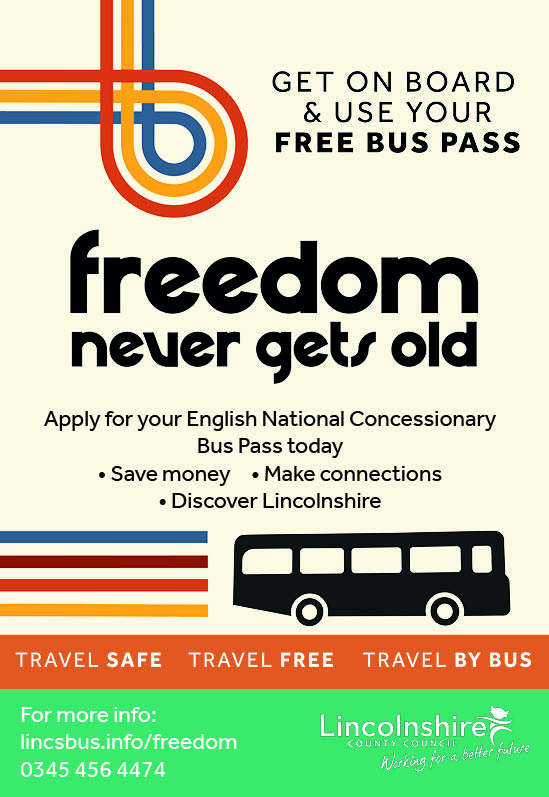 Freedom Never Gets Old – get your bus pass now!