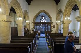 A picture of the interior of St Mary's church